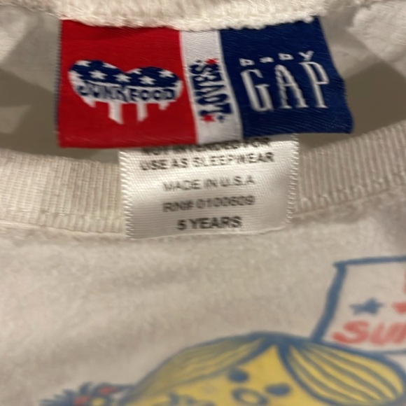 🇺🇸 Vote for sunshine, Little Miss for President junk food baby gap size 5🇺🇸 - Picture 2 of 4